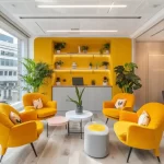 comfortable chairs in coworking spaces at sprint india